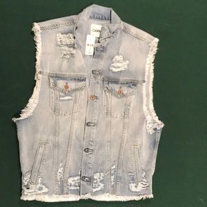 Carmar(from LF)denim vest, medium size